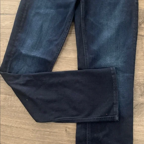 Mother Mid Rise Dazzler Ankle in Now Or Never Stretch Crop Jeans Size 28